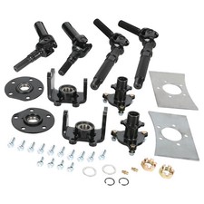 Front Drive Half Shaft Axle Assembly Kit for Go Kart Golf Cart 4 Wheeler ATV UTV