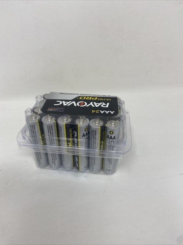 Rayovac Alkaline Reclosable AAA Batteries 24 Pack Exp 2031 New - Picture 3 of 5