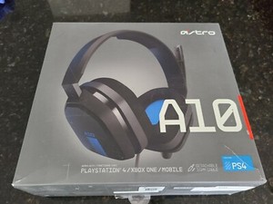 HEAVY USAGE) ASTRO A10 Wired Gaming Headset w/ Mic for PS4 Gray/Blue (8553)  | eBay