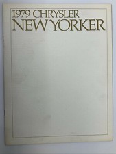 1979 Chrysler New Yorker Brochure