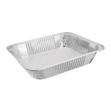 Fiesta Recyclable Foil 1/2 Gastronorm Containers (Pack of 5) - CP513