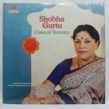 Shobha gurtu Classical Treasures 2 LP Vinyl Bollywood Classical Vocal India EX
