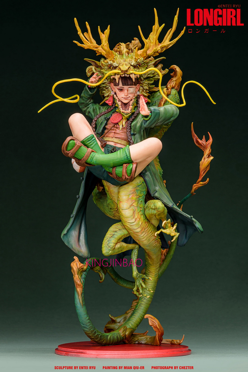 ELSBX Entei Ryu Unpainted 1/6 Scale LONGIRL Unassembled Resin