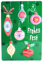 Karte Weihnachten 3D Weihnachtskarte GlüCkwunschkarte Frohes Fest GrußKarte