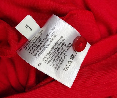 Chick-Fil-A Oobe Men's XL Red Employee Uniform Work Short Sleeve Polo Shirt - 第 6/8 張圖片