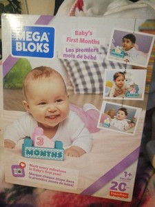 mega bloks baby's first months