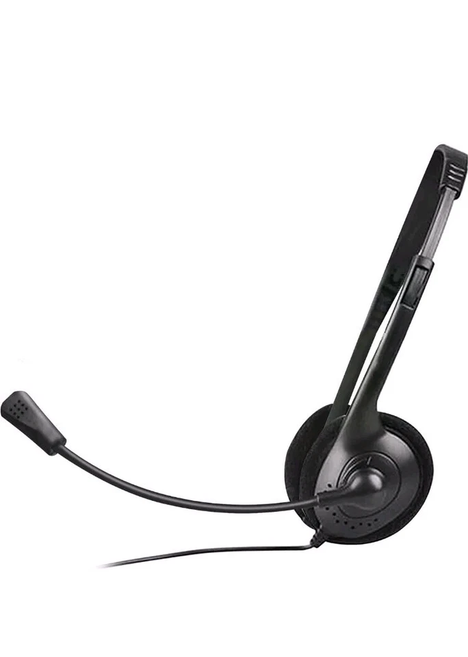 Brand New Sealed Dynamode N90 Stereo Headphones with boom Mic PC/MAC VoIP Ready - Image 2 of 4