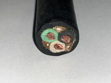 75 FT 8/3 SOOW SO SOO SOW BLACK RUBBER CORD EXTENSION WIRE/CABLE