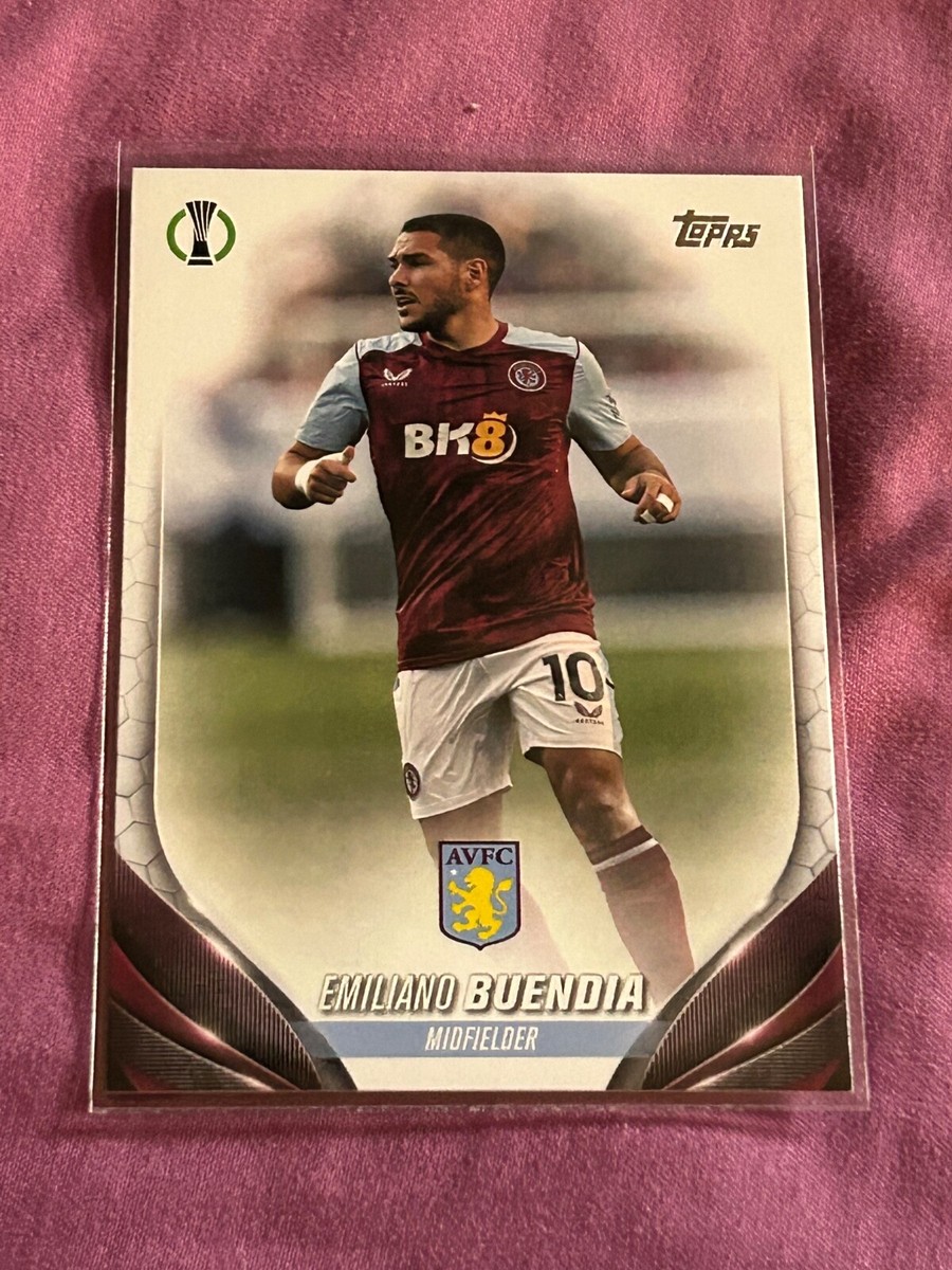 1224-20 2023/24 Topps UEFA Emiliano Buendia Aston Villa | eBay