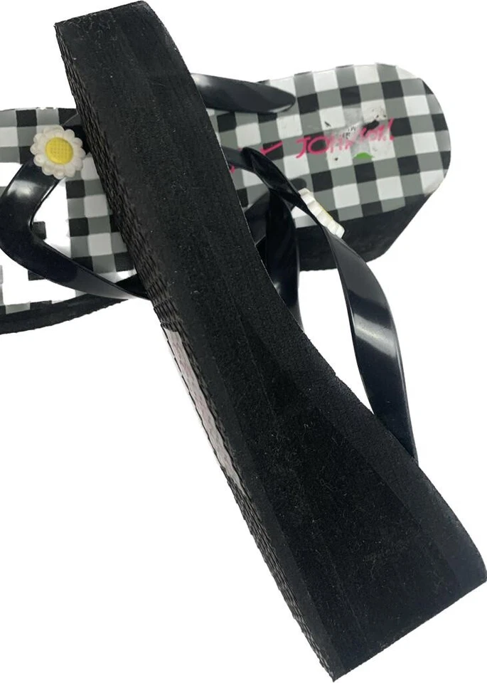 Betsey Johnson, L9/10, Negro, Blanco, Sandalias Mujer Foto 3 de 4