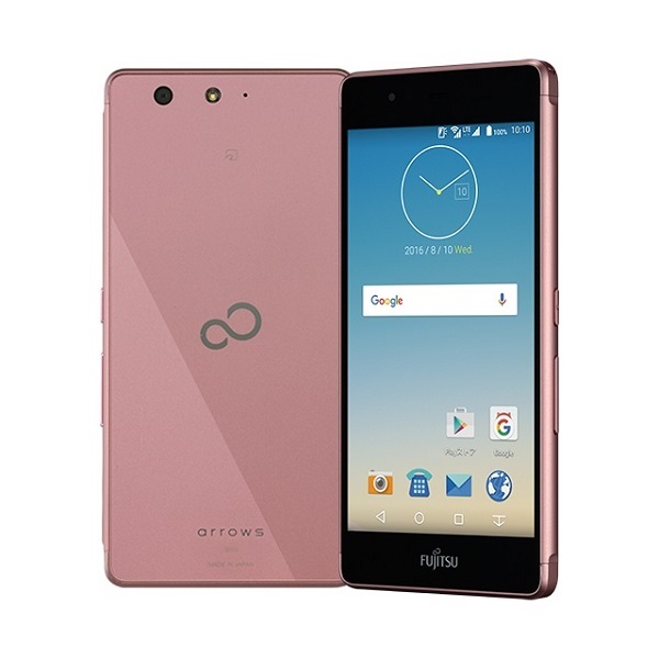富士通 - 富士通 arrows M03 ピンク 新品 FUJITSU ARROWS M03 SV METAL FRAME SLIM TOUGH ANDROID PHONE