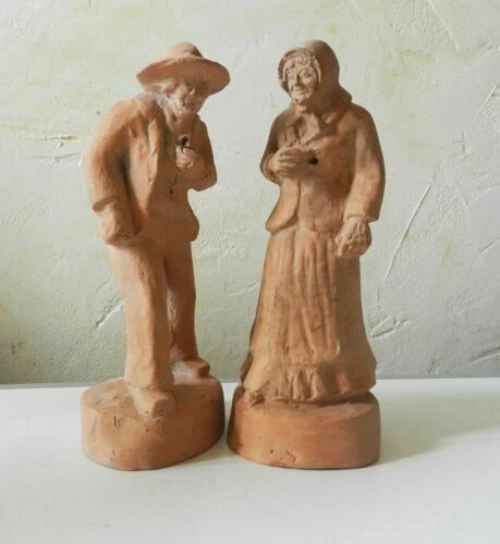 Fèves de santons et crèches de collection ancien