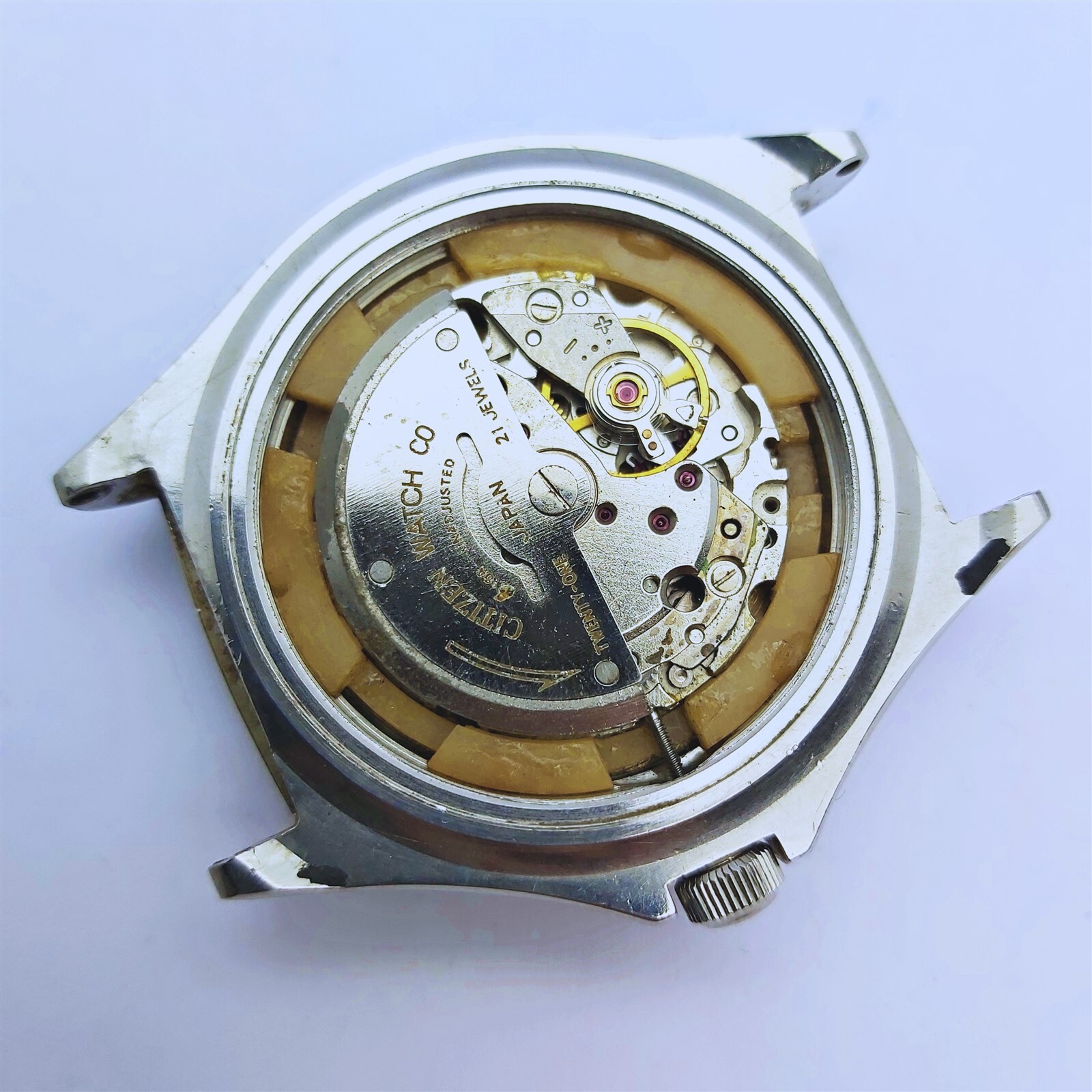 PROJECT FIX CITIZEN MENS 51-2273 SS AUTO DAY DATE 8100711 EU SHIP WATCH