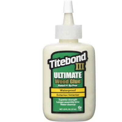 Holzleim Titebond Ultimate III wasserfest D4 37ml 1.25 OZ
