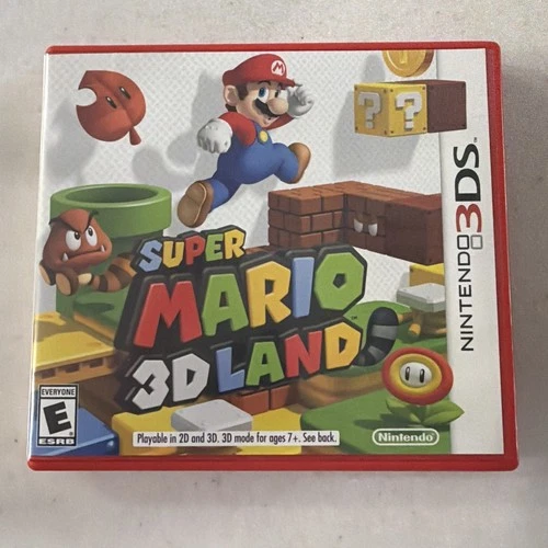 Super Mario 3d Land Nintendo 3DS Complete Game + Case Tested Working