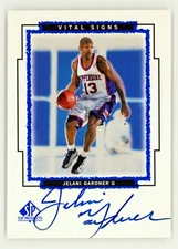 1999 SP Top Prospects #JG Jelani Gardner Auto Vital Signs Pepperdine Waves