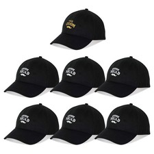 Bachelor Party Hats 7 Packs Groomsmen Hats Groom Squad Hats for Bachelor Part...