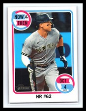 2023 Topps Heritage High Number - Now and Then Aaron Judge #NT-2