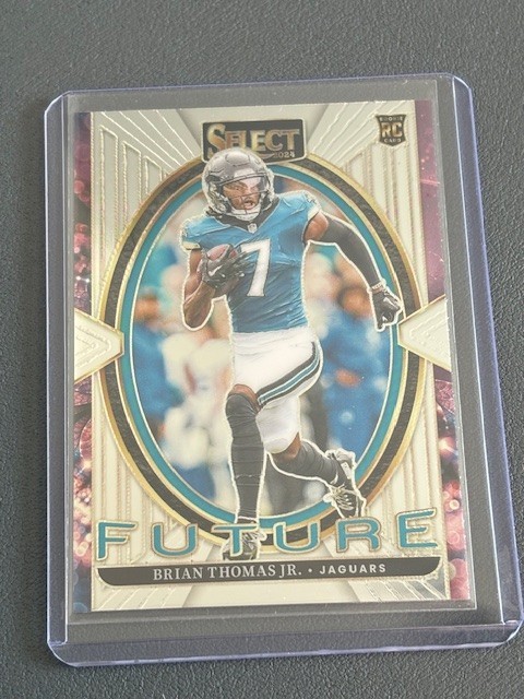 2024 Panini Select - Select Future Brian Thomas Jr. #20 Silver Prizm (RC)