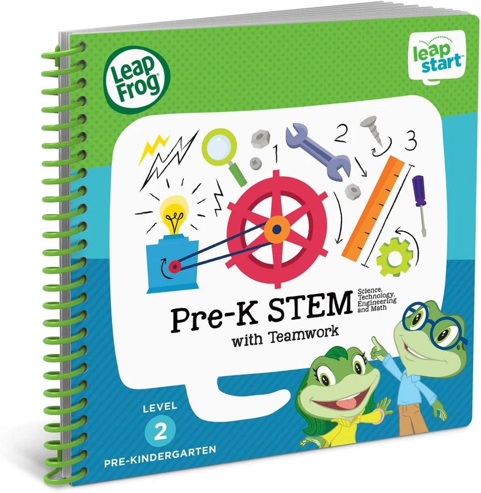 Libro de actividades LeapStart Pre-Kindergarten: Pre-K STEM Science, Technology, Eng... Foto 4 de 4