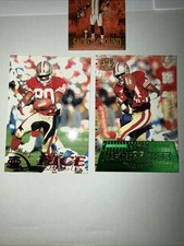 Jerry Rice 2 Oversized Cards! Pacific Collection 49ers! 