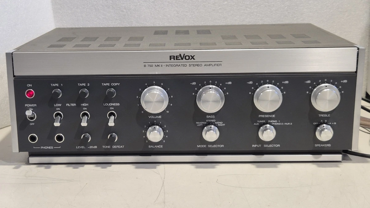 Revox B750 MKII. ¡Nuevo servicio!
