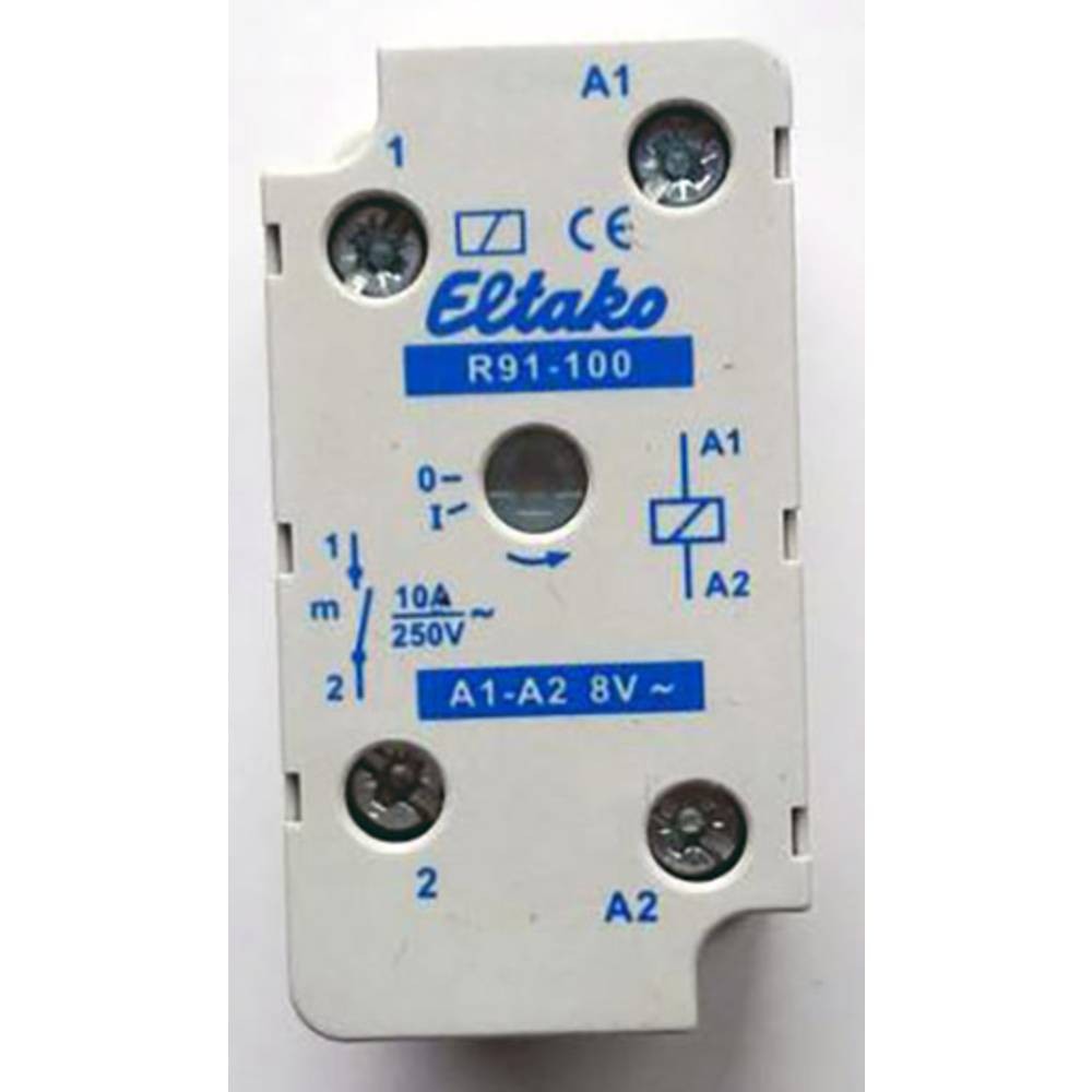Relais de commutation 8V Eltako R91-100 pour une commande électrique silencieuse