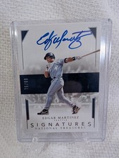 2016 Panini National Treasures Edgar Martinez Auto /99 