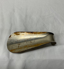 Vintage Metal 4" Shoe Horn - Used- Canada Shoes Advertising