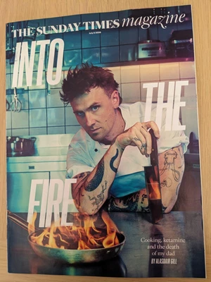 Sunday Times Mag. Alasdair Gill. Joan Collins. Diane Morgan. Chris Isaak 5.7.26 - Image 1 of 4