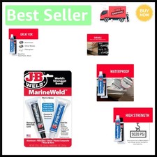 Two-Part MarineWeld Epoxy, 2 oz. - Fast Curing, Strong Bond for DIY Repairs