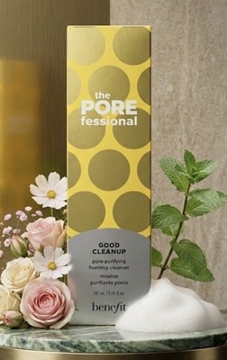 Benefit the POREfessional Pore Purifying Foaming Cleanser, Face, 147 mL