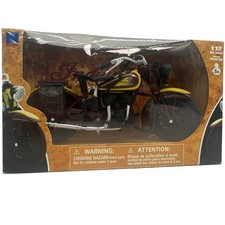 1934 INDIAN SPORT SCOUT BROWN 1/12 DIECAST MOTORCYCLE MODEL BY NEW RAY 42113 N 