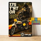 Vintage Can-Am 175 T’NT OR Metal Tin Sign Poster 20x30cm Garage Decor