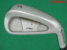 TaylorMade rac LT Single 6 Iron Steel Shaft Stiff Flex Mens Right Handed Good