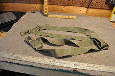 US M1950 Trouser Suspenders used fair cond, faded. soiled, still useable