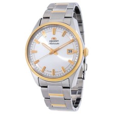 Orient Contemporary Stretto Date Automatic White Dial Watch RA-AC0R01S30B
