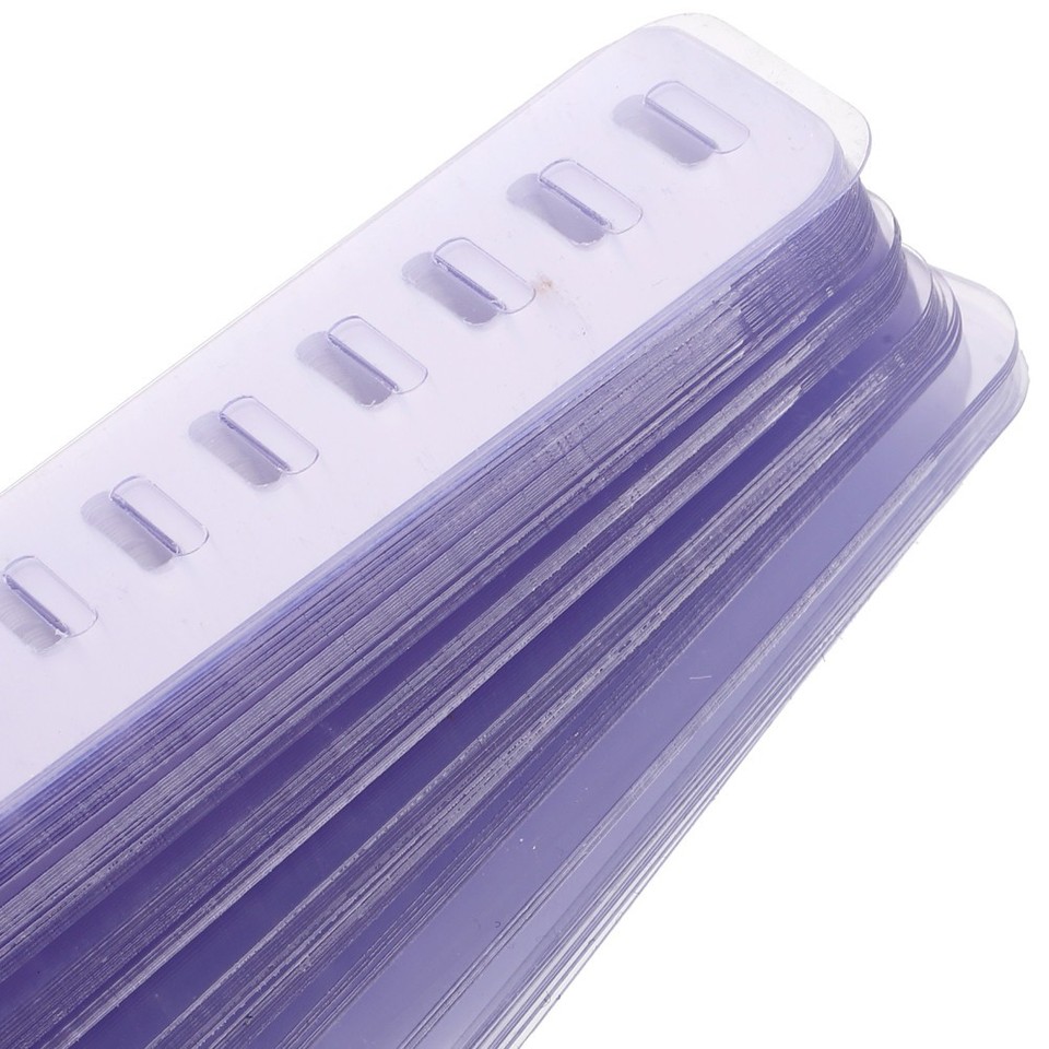 100pcs Collar Inserts Plastic for Men's Dress Shirts Support System for ...