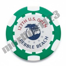 2027 US Open Pebble Beach Dia-magnetic Clay Poker Chip Golf Ball Marker