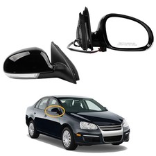 VW Jetta Mirror - 7pins - Right Black - 05-10 - Right Black