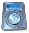 1945 D Walking Liberty Half Dollar PCGS MS-65