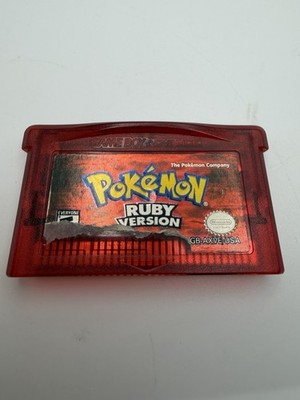 Pokemon Ruby (Nintendo GameBoy Advance, 2003) Cartridge Only Tested And Working 