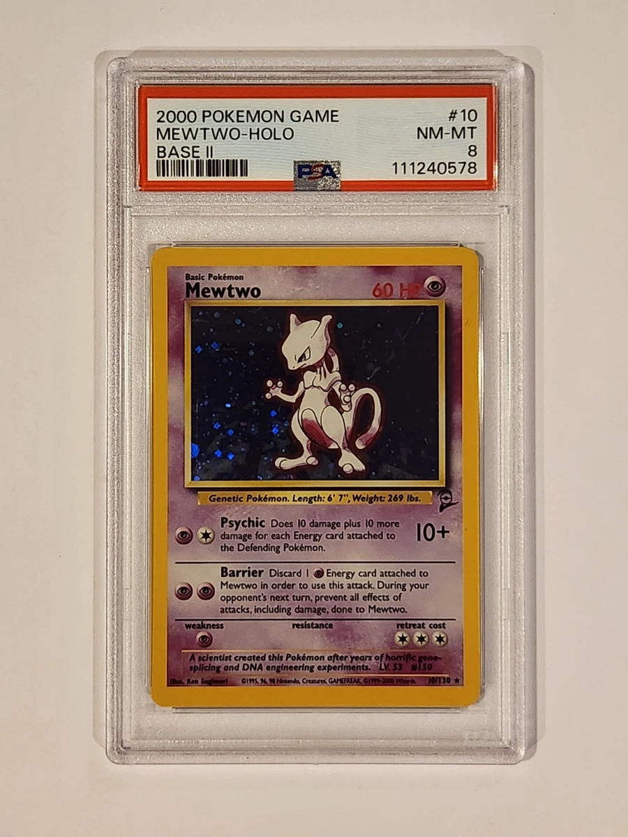 Pokmon TCG Base Set Mewtwo Grade 8 Individual Collectible Card Game Cards for sale - eBay Pokmon TCG Base Set Mewtwo Grade 8 Individual Collectible Card Game Cards for sale - eBay