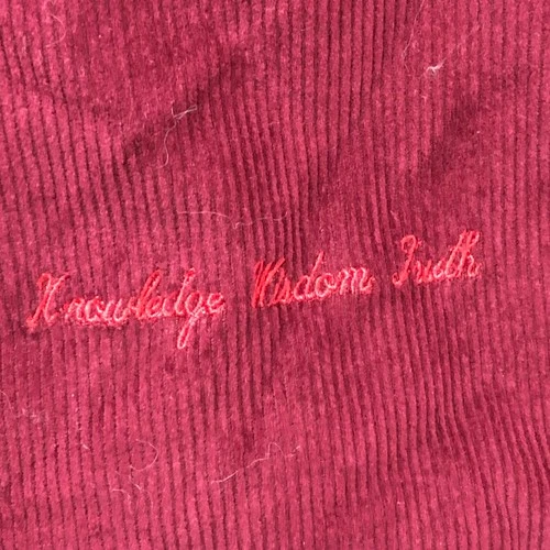 NEW Robert Graham Jacket Large Adult Red Burgundy Corduroy Quilted Lined Mens L image 8