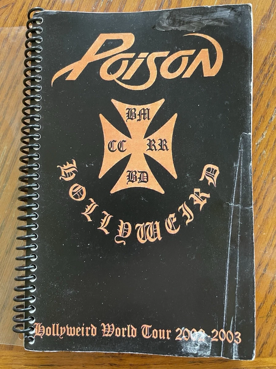 1991年POISON ブレット・マイケルズ直筆サイン色紙 Original Poison Memorabilia for sale | eBay