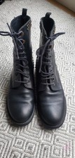 Sandro Leather Boots Size 40