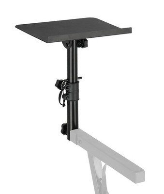 Rockville ZLS Laptop Stand Attachment for Z-Stands, Adjustable Height and Angle