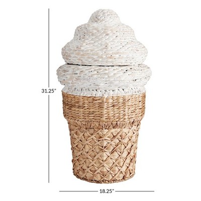 Pottery Barn Ice Cream Cone Hamper (18''x32'')