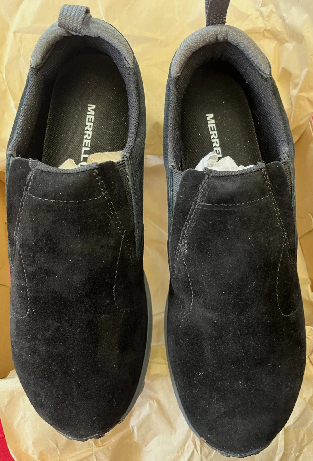 NWT Merrell Mens Jungle Moc Slip On Shoes Size 12 M Black Suede Travel Casual
Opens in a new window