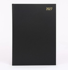 2027 Diary A4 sized Week to View - Yearly Diary Planner - Hardcover
